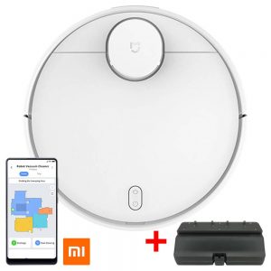 Xiaomi Mijia Pro STYJ02YM Robot Vacuum Cleaner LDS Version White