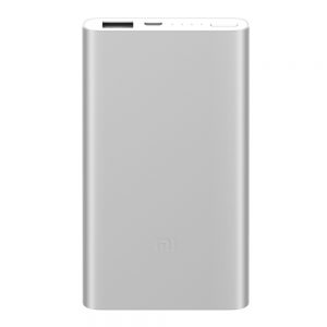 Xiaomi Power Bank 2 5000mAh Lightweight Portable Silver