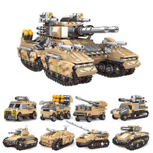 XINGBAO 13005 8in1 Building Block Mirage Tank