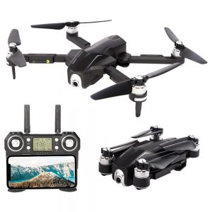 XMRC M8 4K Brushless Foldable RC Drone RTF One Battery With Bag